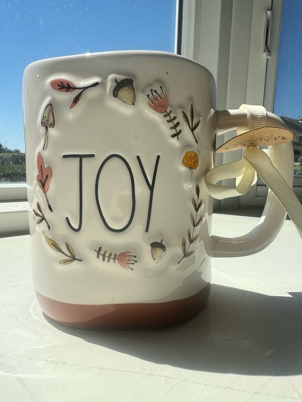NWT Rae Dunn “Joy” Fall Themed Mug